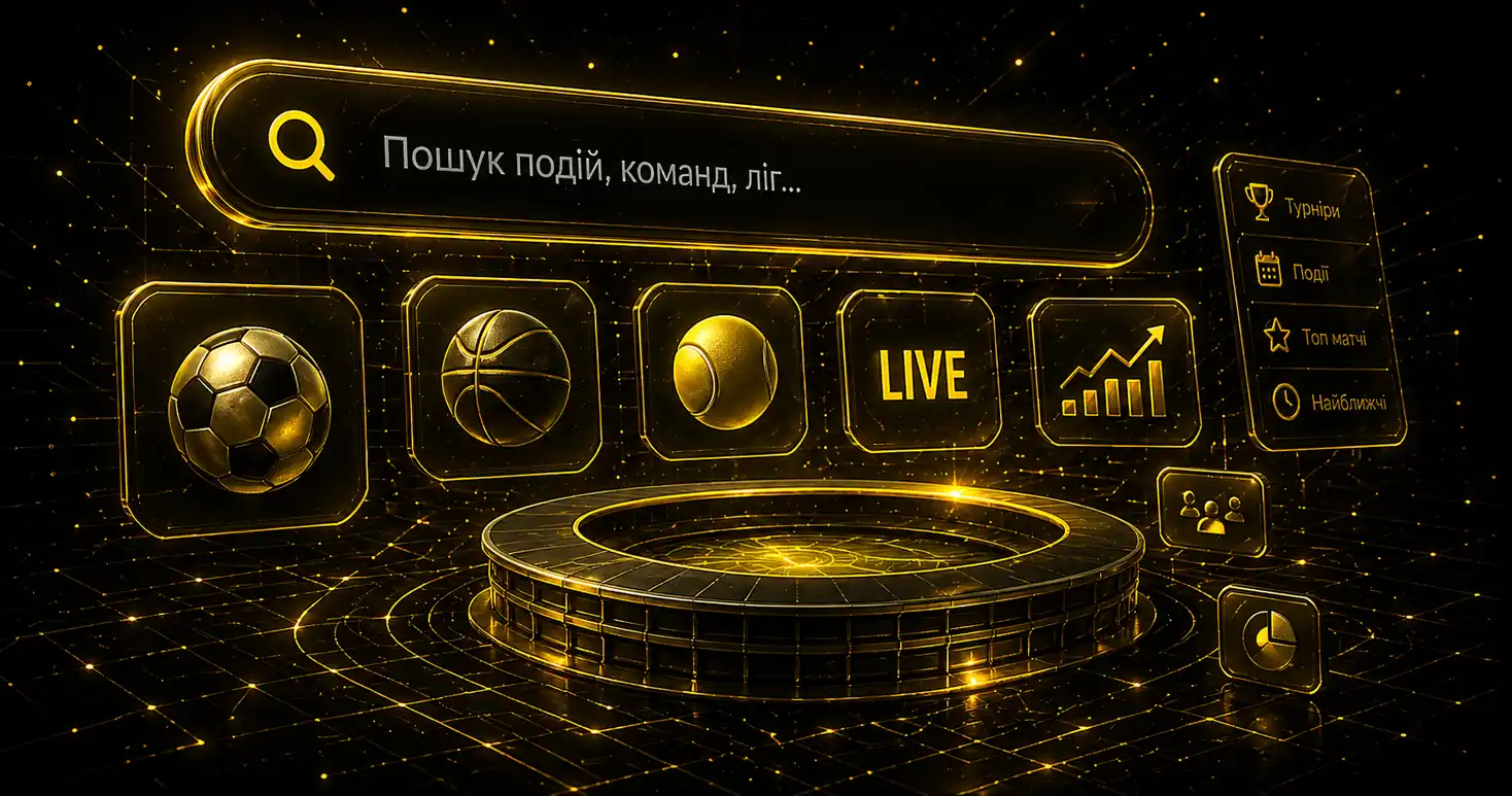 Зона вибору подій